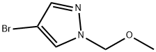 4-Bromo-1-(methoxymethyl)pyrazole 구조식 이미지