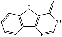 1,5-dihydropyrimido[5,4-b]indole-4-thione Structure