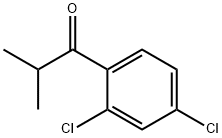 1-(2,4-DICHLOROPHENYL)-2-METHYLPROPAN-1-ONE Structure