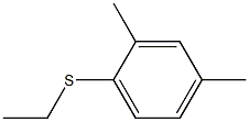 1-ethylsulfanyl-2,4-dimethylbenzene Structure