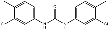 1,3-bis(3-chloro-4-methylphenyl)urea Structure