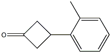 3-(o-tolyl)cyclobutanone Structure