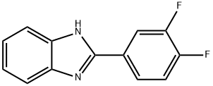 2-(3,4-Difluorophenyl)benzimidazole, 95% 구조식 이미지