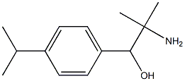 2-amino-2-methyl-1-(4-propan-2-ylphenyl)propan-1-ol Structure