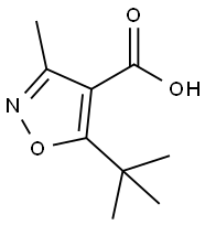 5-(TERT-BUTYL)-3-METHYLISOXAZOLE-4-CARBOXYLIC ACID Structure