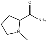 1-METHYLPYRROLIDINE-2-CARBOXAMIDE Structure