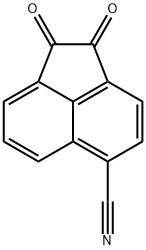 1,2-dioxo-1,2-dihydroacenaphthylene-5-carbonitrile 구조식 이미지