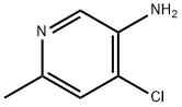 4-CHLORO-6-METHYLPYRIDIN-3-AMINE Structure