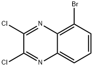 5-bromo-2,3-dichloroquinoxaline 구조식 이미지