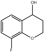 8-FLUORO-3,4-DIHYDRO-2H-1-BENZOPYRAN-4-OL Structure