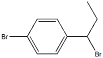 1-bromo-4-(1-bromopropyl)benzene 구조식 이미지