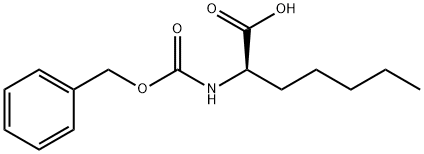 N-Cbz-R-2-amino-Heptanoic acid 구조식 이미지
