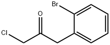 1-(2-bromophenyl)-3-chloropropan-2-one 구조식 이미지