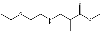 methyl 3-[(2-ethoxyethyl)amino]-2-methylpropanoate Structure