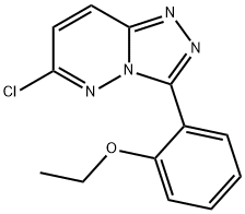 6-chloro-3-(2-ethoxyphenyl)[1,2,4]triazolo[4,3-b]pyridazine 구조식 이미지