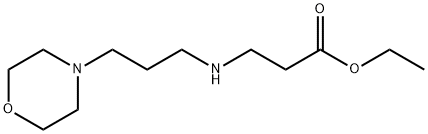 ethyl 3-{[3-(morpholin-4-yl)propyl]amino}propanoate Structure