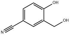 4-Hydroxy-3-hydroxymethyl-benzonitrile Structure