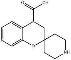 spiro[chromane-2,4'-piperidine]-4-carboxylic acid Structure