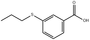 3-(n-Propylthio)benzoic acid 구조식 이미지