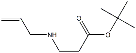 tert-butyl 3-[(prop-2-en-1-yl)amino]propanoate 구조식 이미지