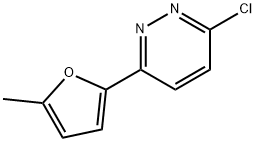 3-chloro-6-(5-methylfuran-2-yl)pyridazine Structure