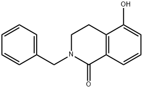 2-benzyl-5-hydroxy-3,4-dihydroisoquinolin-1(2H)-one Structure