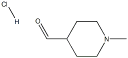 1-METHYLPIPERIDINE-4-CARBALDEHYDE HCL Structure