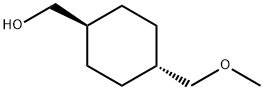 trans-4-(Methoxymethyl)cyclohexylmethanol Structure