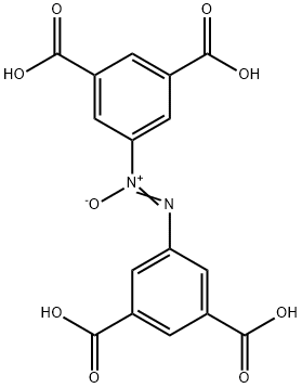 azoxybenzene-3,3',5,5'-tetracarboxylic acid Structure