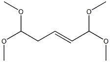 2-Pentene, 1,1,5,5-tetramethoxy- 구조식 이미지