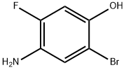 4-Amino-2-bromo-5-fluoro-phenol 구조식 이미지