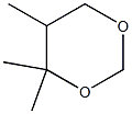 1,3-Dioxane, 4,4,5-trimethyl- Structure