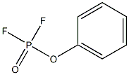 Phosphorodifluoridic acid, phenyl ester 구조식 이미지