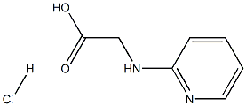 2-(Pyridin-2-ylamino)acetic acid hydrochloride Structure