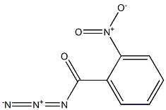 Benzoyl azide, 2-nitro- Structure