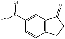 (3-Oxo-2,3-dihydro-1H-inden-5-yl)boronic acid 구조식 이미지