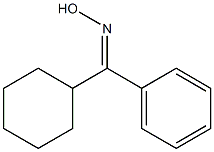 Methanone,cyclohexylphenyl-, oxime Structure