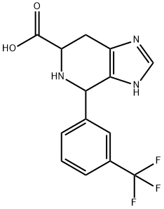 4-[3-(trifluoromethyl)phenyl]-3H,4H,5H,6H,7H-imidazo[4,5-c]pyridine-6-carboxylic acid Structure