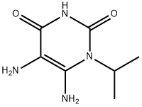 5,6-DIAMINO-1-ISOPROPYLURACIL 구조식 이미지