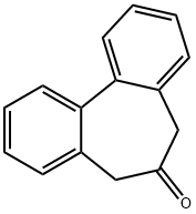 6H-Dibenzo[a,c]cyclohepten-6-one,5,7-dihydro- Structure