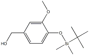 [4-[tert-butyl(dimethyl)silyl]oxy-3-methoxyphenyl]methanol Structure