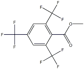 Methyl 2,4,6-Tris(trifluoromethyl)benzoate 구조식 이미지