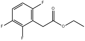 (2,3,6-Trifluorophenyl)acetic acid ethyl ester Structure