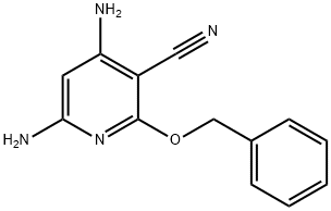 4,6-Diamino-2-benzyloxy-nicotinonitrile Structure