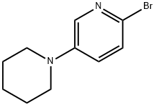 2-Bromo-5-(piperidin-1-yl)pyridine Structure