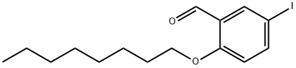 Benzaldehyde, 5-iodo-2-(octyloxy)- Structure
