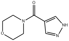 4-(1H-pyrazol-4-ylcarbonyl)morpholine Structure