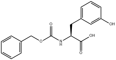 N-Cbz-DL-3-hydroxy-Phenylalanine 구조식 이미지
