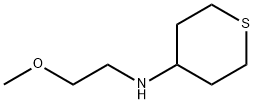 N-(2-methoxyethyl)thian-4-amine 구조식 이미지