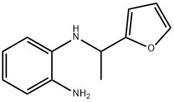 N1-[1-(furan-2-yl)ethyl]benzene-1,2-diamine 구조식 이미지